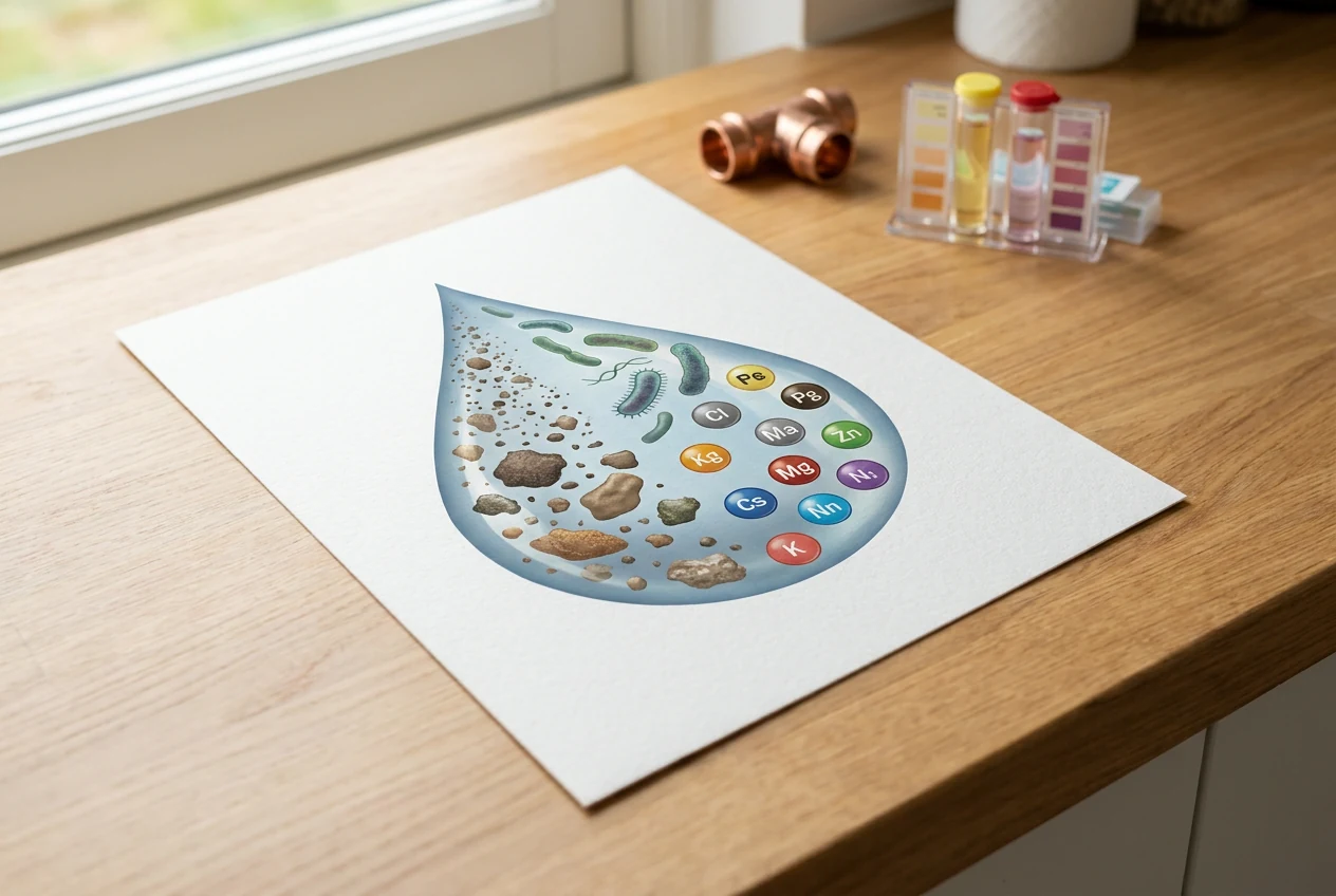 Polluants dans l'eau à Thonon-les-Bains