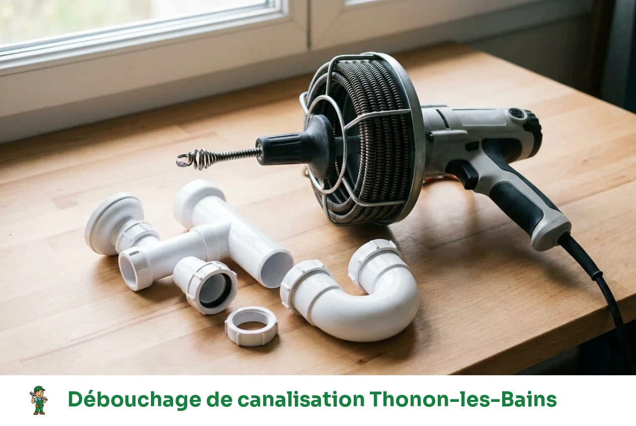 Débouchage de canalisation à Thonon-les-Bains