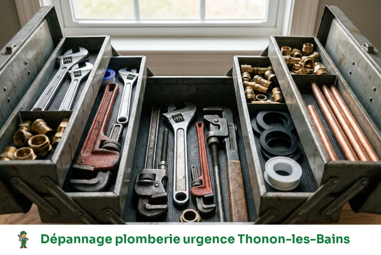 Dépannage plomberie urgence à Thonon-les-Bains