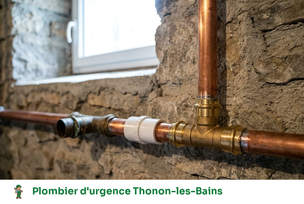 Plombier d'urgence à Thonon-les-Bains