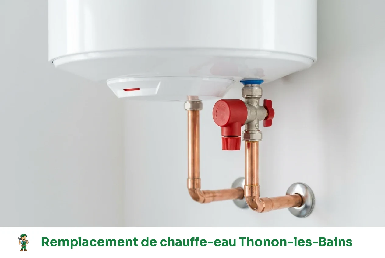 Remplacement de chauffe-eau à Thonon-les-Bains