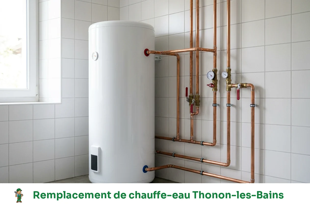 Remplacement de chauffe-eau à Thonon-les-Bains