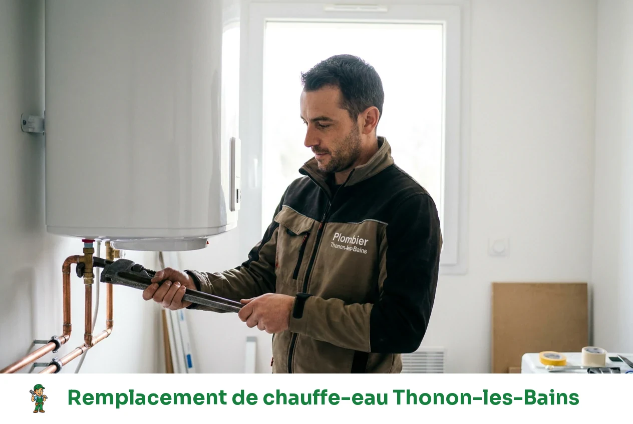 Remplacement de chauffe-eau à Thonon-les-Bains