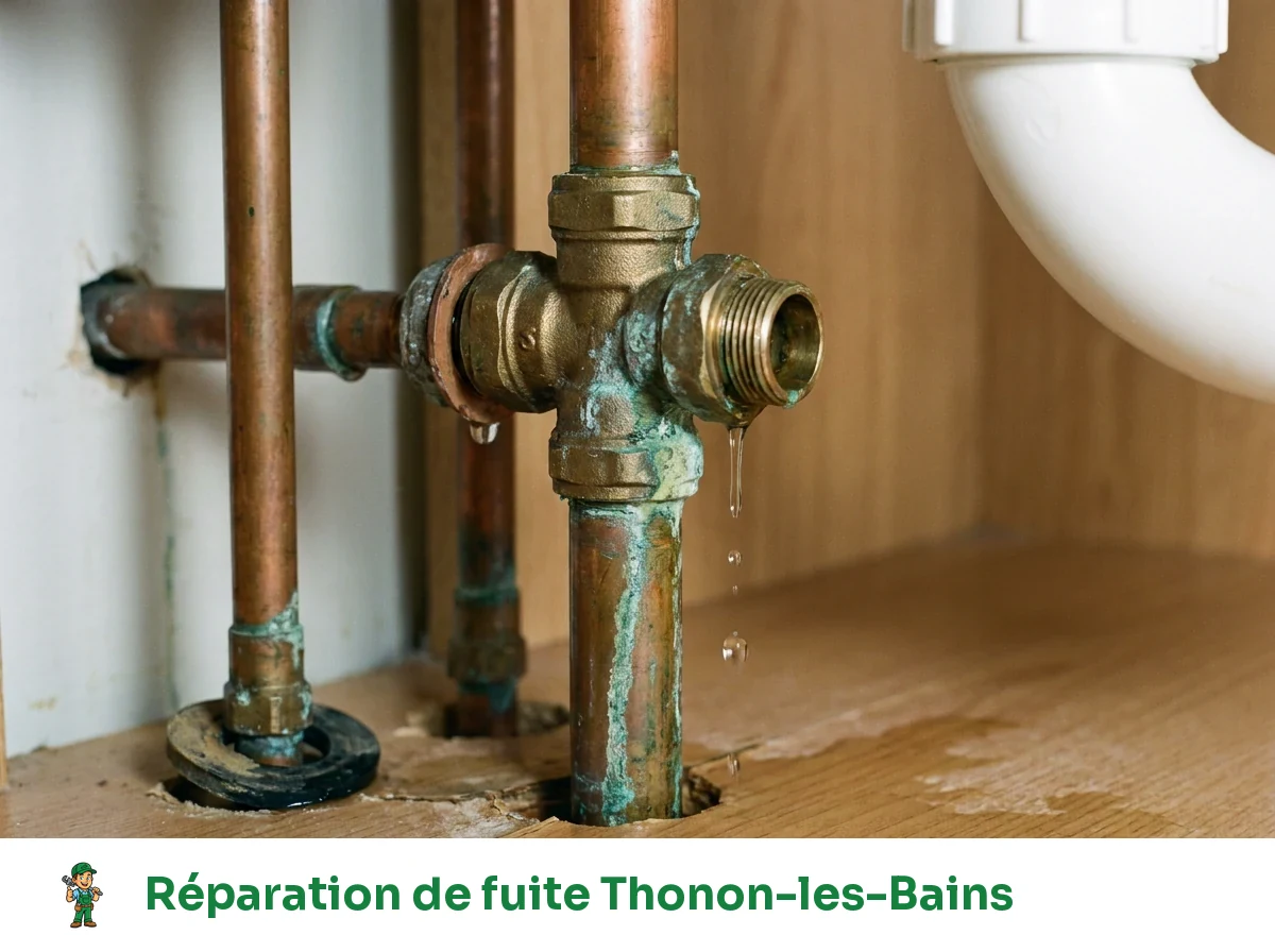Réparation de fuite à Thonon-les-Bains
