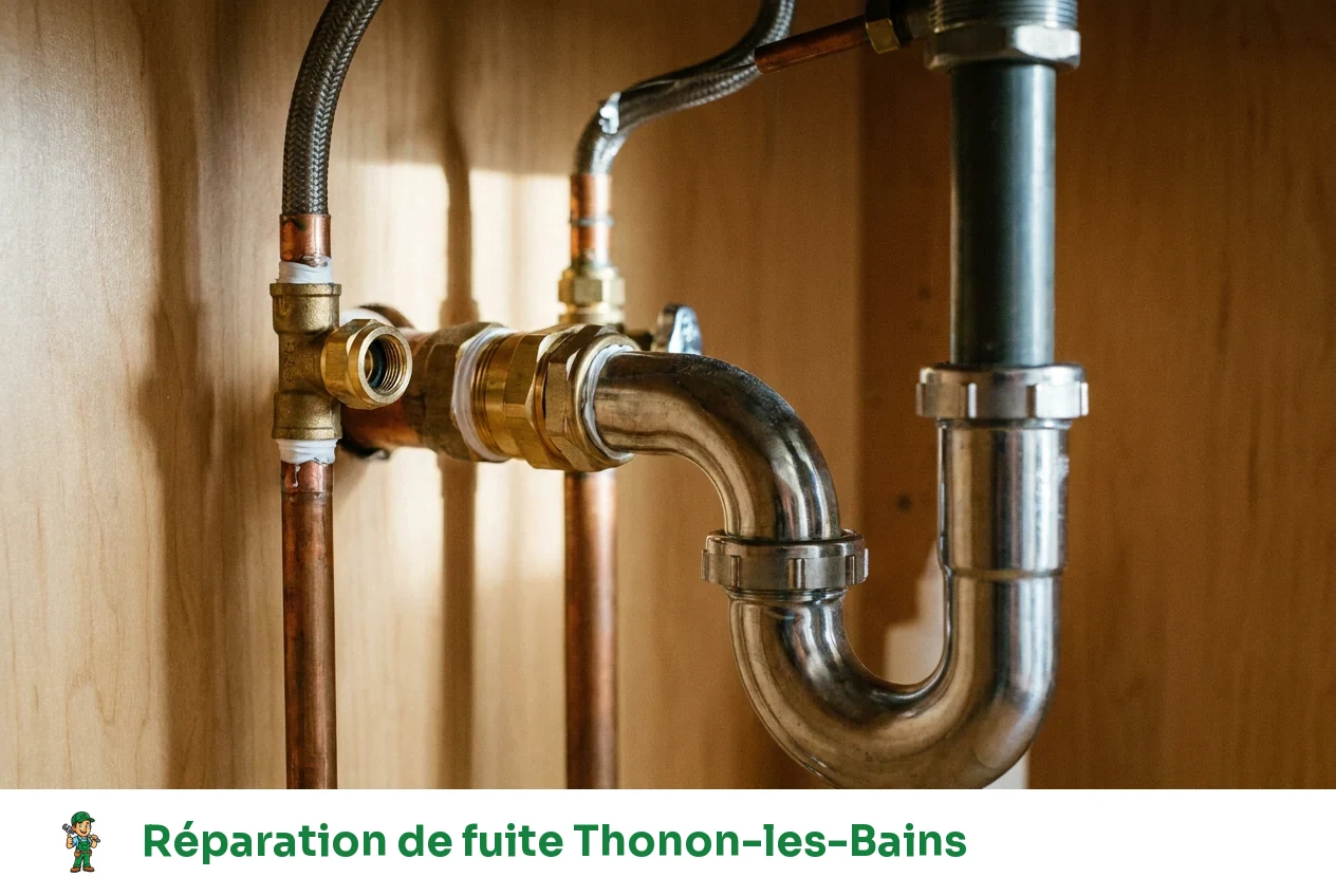 Réparation de fuite à Thonon-les-Bains