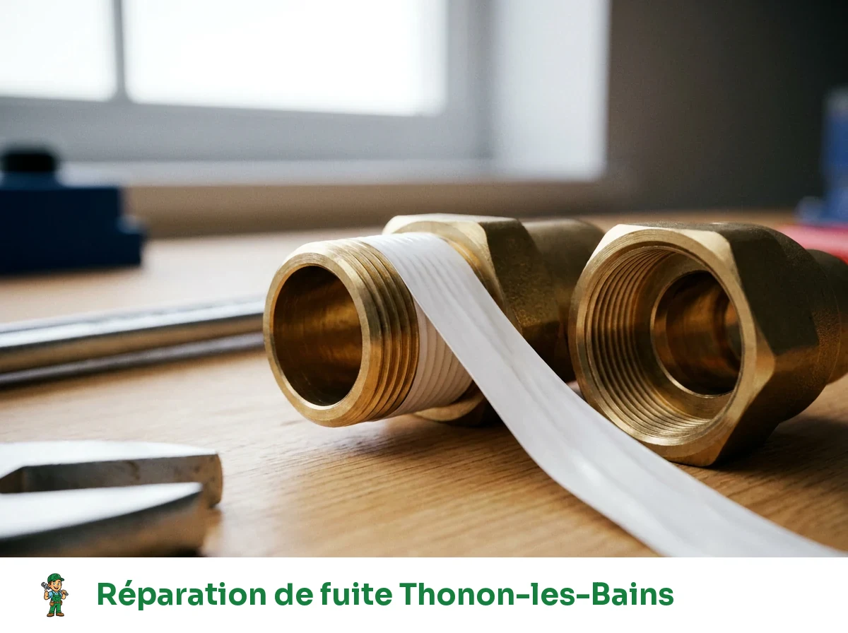 Réparation de fuite à Thonon-les-Bains