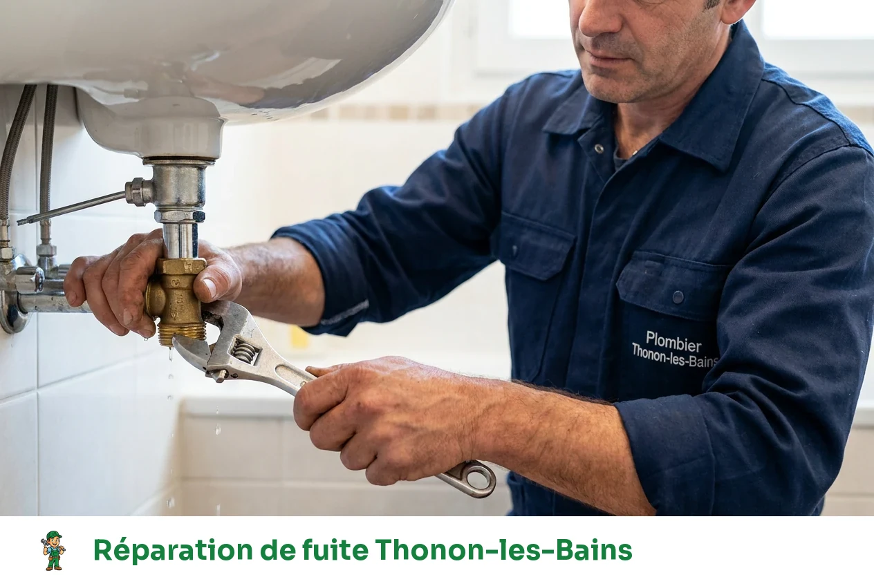 Réparation de fuite à Thonon-les-Bains